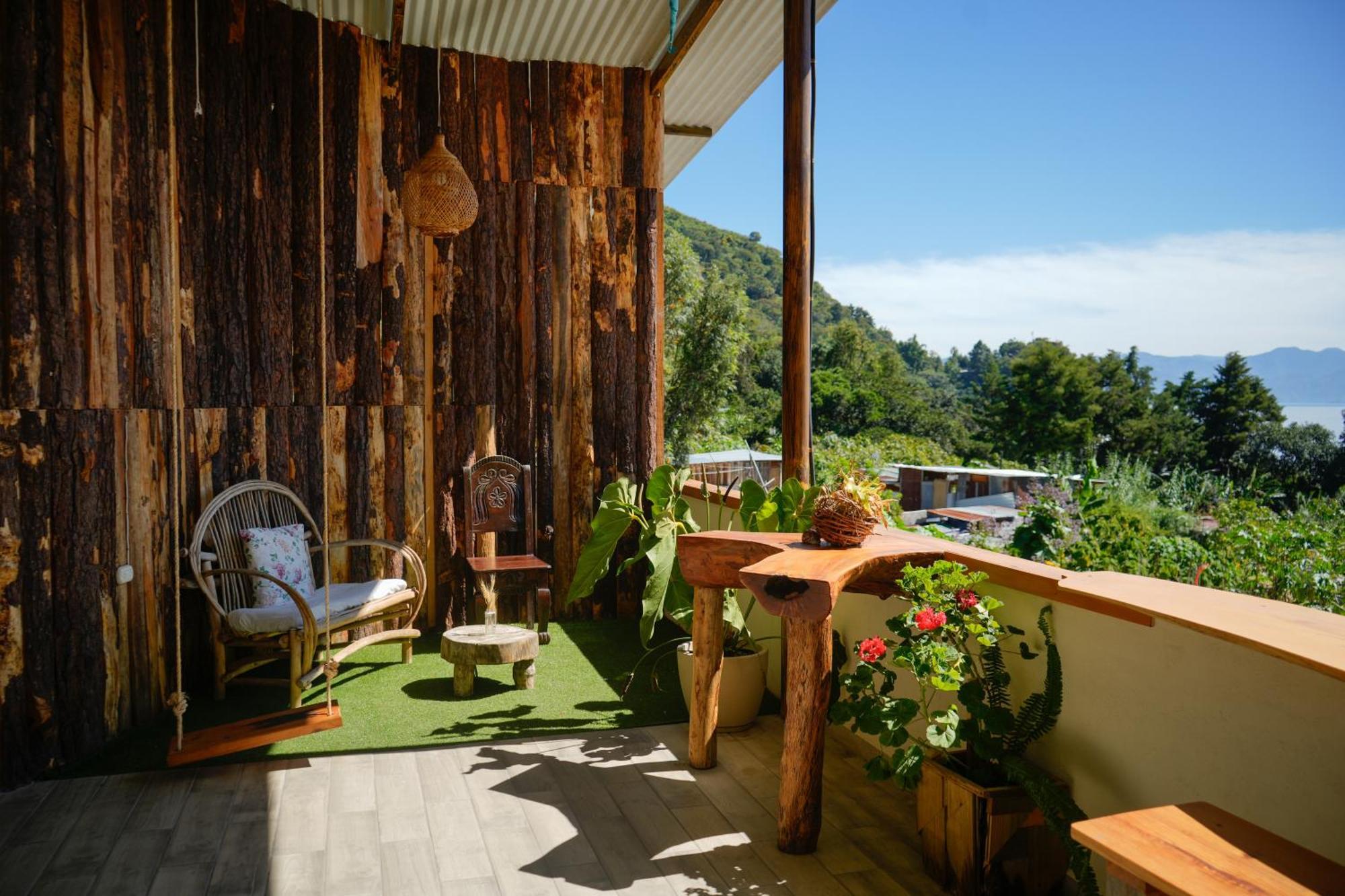 Хостел Casa Madera Сан-Маркос-ла-Лагуна Экстерьер фото